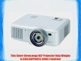 This Short-throwwxga DLP Projector Only Weighs 6.2LBSSUPPORTS 2000:1 Contrast