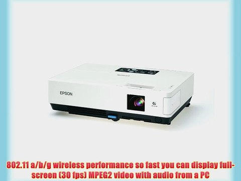 Epson Powerlite 1715C Wireless Multimedia Projector- 3.7 lbs