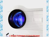 LED 3D HD Digital Projector Home Theater 3000 lumens 3*HDMI USB SD PVR WII PS3