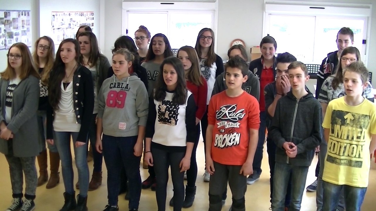 Ecole en choeur Académie de Nantes - Collège Saint-Augustin à Riaillé