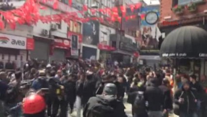 Beşiktaş'ta Polis Müdahalesi