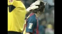 Lionel Messi Debut GOAL For Barcelona [01-05-2005]