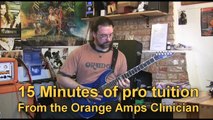 Circle of doom shred economy picking lesson - With Orange Amps clinician Rob Chapman