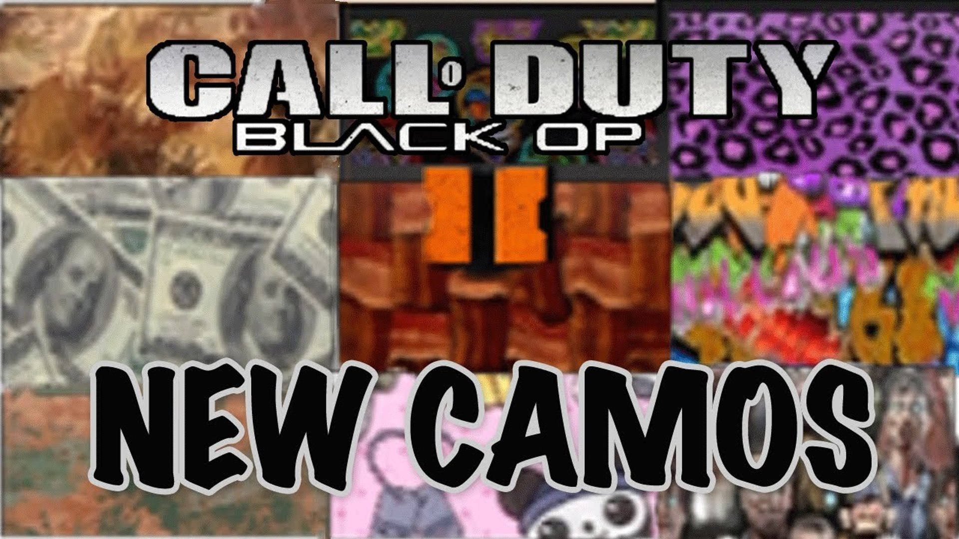 New Camos Showcase Cod Black Ops 2 New Dlc Video Dailymotion