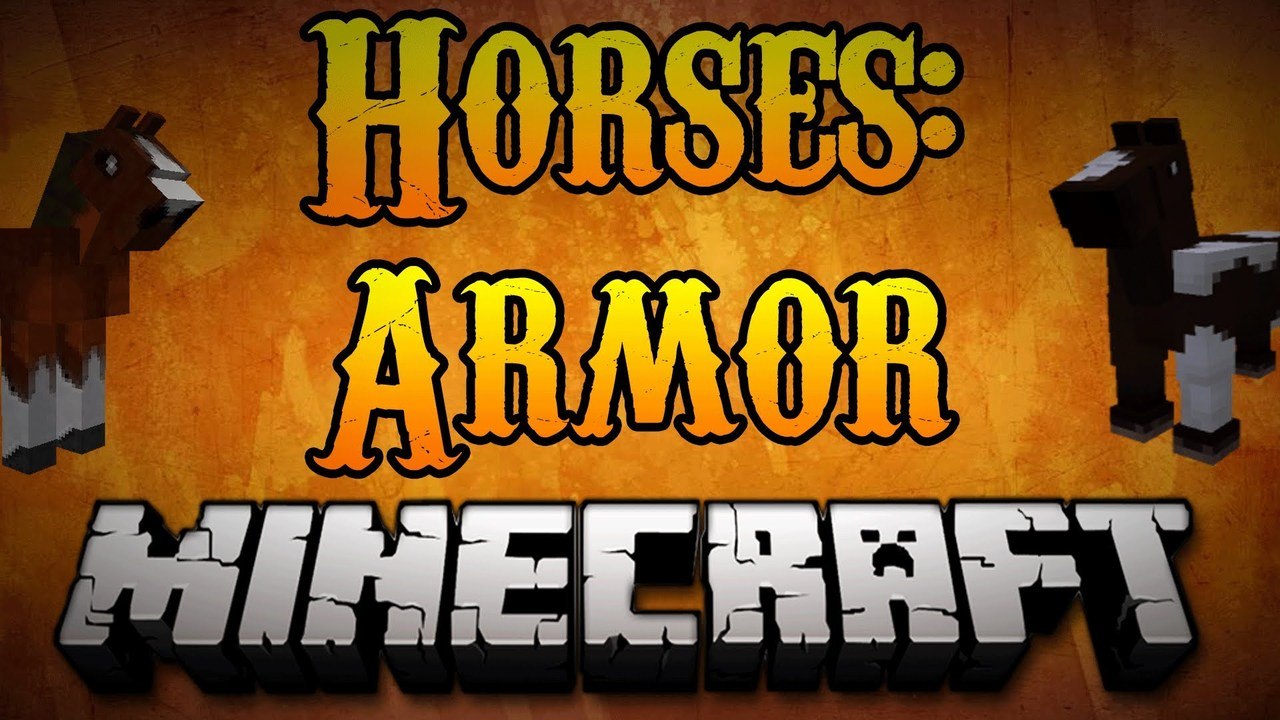 Minecraft Horses - How to Craft Horse Armor Minecraft 1.8