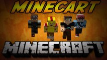 Minecraft Minigame - Minecart - W/ LogDotZip, Garret, and Bryan