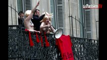 Sarah Constantin, Femen : «Les militants du FN sont arrivés avant la police...»