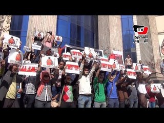 إضراب المصورين الصحفيين عن العمل بوقفة أمام النقابة احتجاجا على مقتل الصحفيين