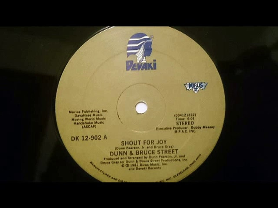 Funk Collection - Shout For Joy - Dunn & Bruce Street - 1982