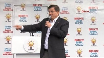 Kastamonu Başbakan Davutoğlu, Kastamonu Mitinginde Konuştu 5