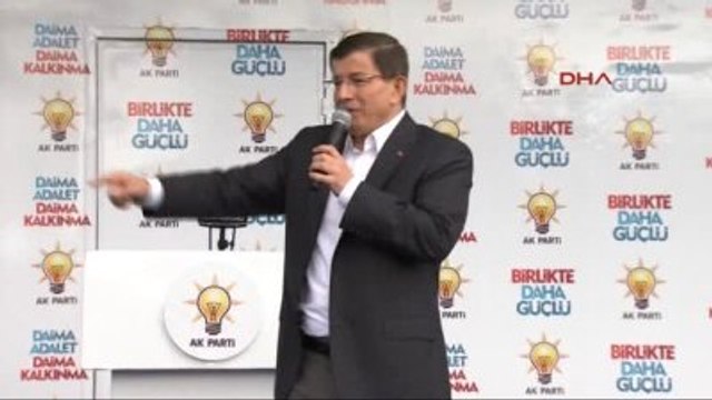 Kastamonu Başbakan Davutoğlu, Kastamonu Mitinginde Konuştu 5