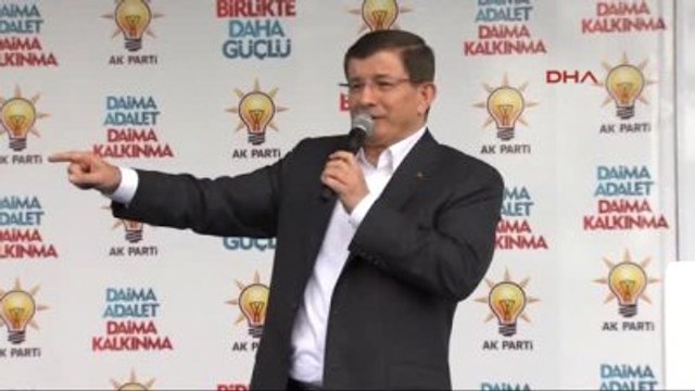 Kastamonu Başbakan Davutoğlu, Kastamonu Mitinginde Konuştu 6