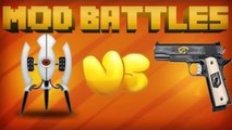 PORTAL MOD vs GUN MOD - MOD vs MOD - MINECRAFT MOD BATTLES (Ep. 2) - Part 2