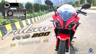 Bajaj Pulsar RS200 Features | Torque - The Automobile Show