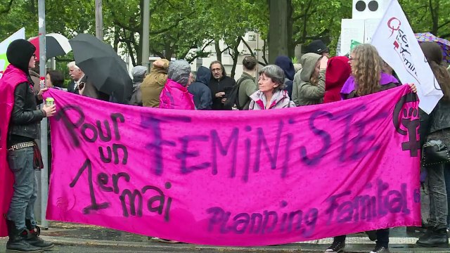 Lyon : Rassemblement du 1er mai à l'appel des syndicats