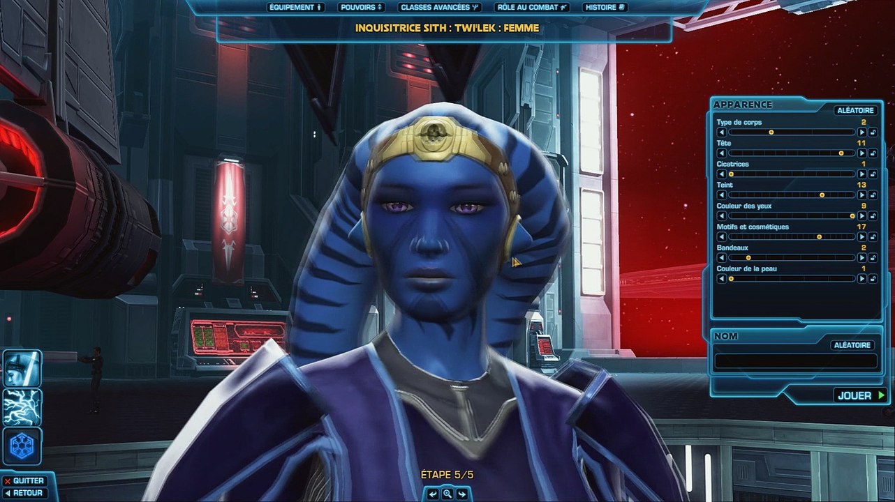 Swtor 1 " Inquisitrice "