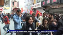 Istanbul:gaz lacrymogène et canons à eau contre les manifestants