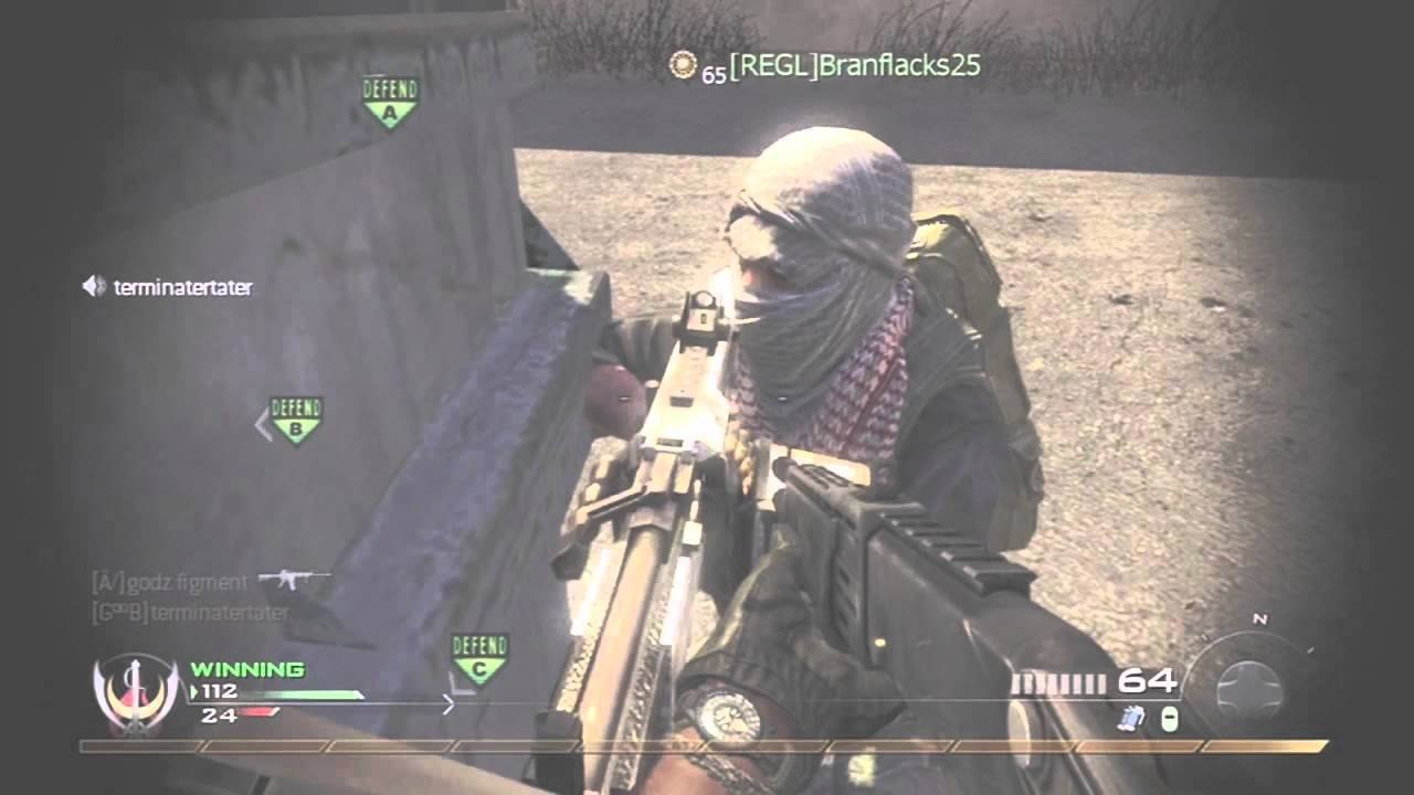 Mw2: 40-4 Domination: Asshole Teammates!!!