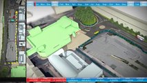 4d construction animation and site logistics