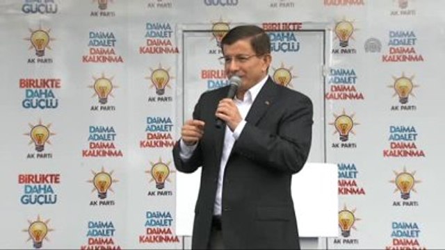 Davutoğlu: Kimsenin Desteğine İhtiyacımız Yok, Hele O Paralelcilere Hiç Yok. Bize Allah Yeter