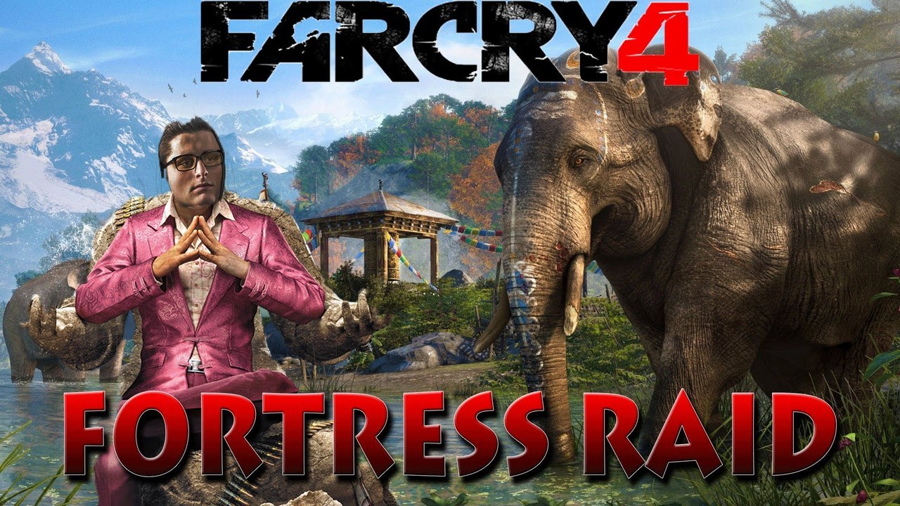 Far Cry 4 Fortress Stealth Raid - Pagans Fortress (ON HARD) (CO-OP)