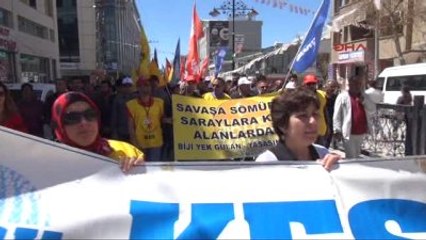 Van'da 1 Mayıs Kutlandı