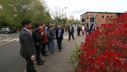 Clegg selfie fail as teenager's trousers fall down