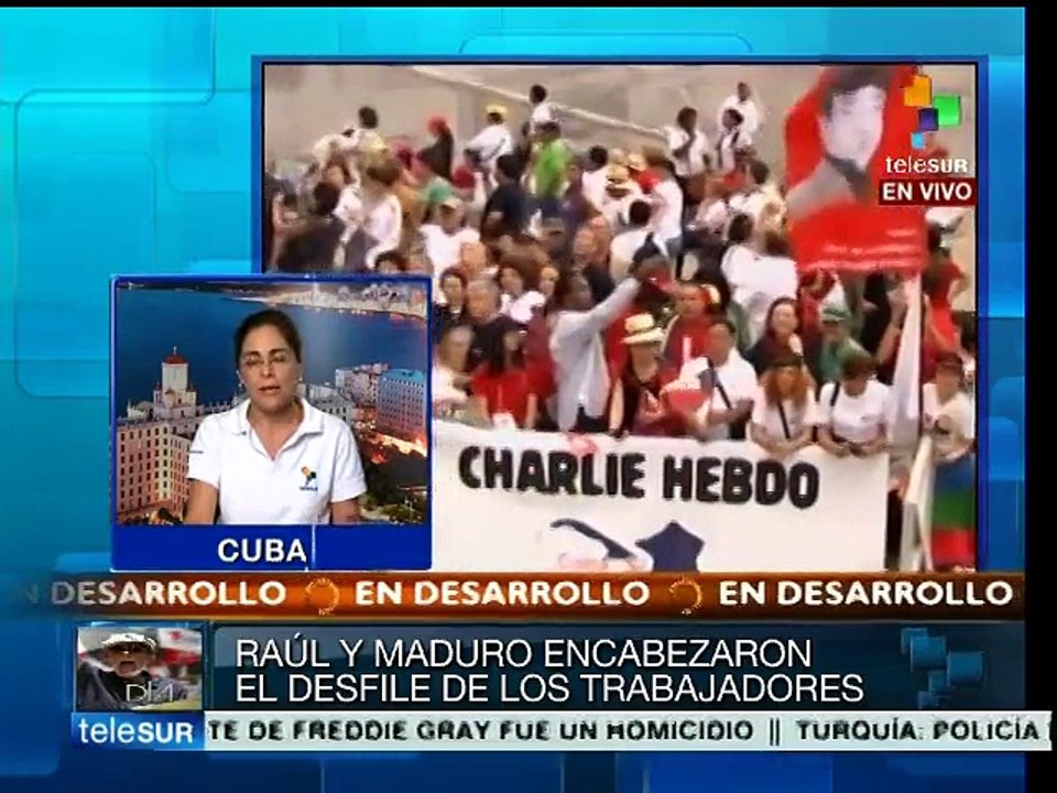 Después de 16 años los cinco héroes marchan con el pueblo cubano