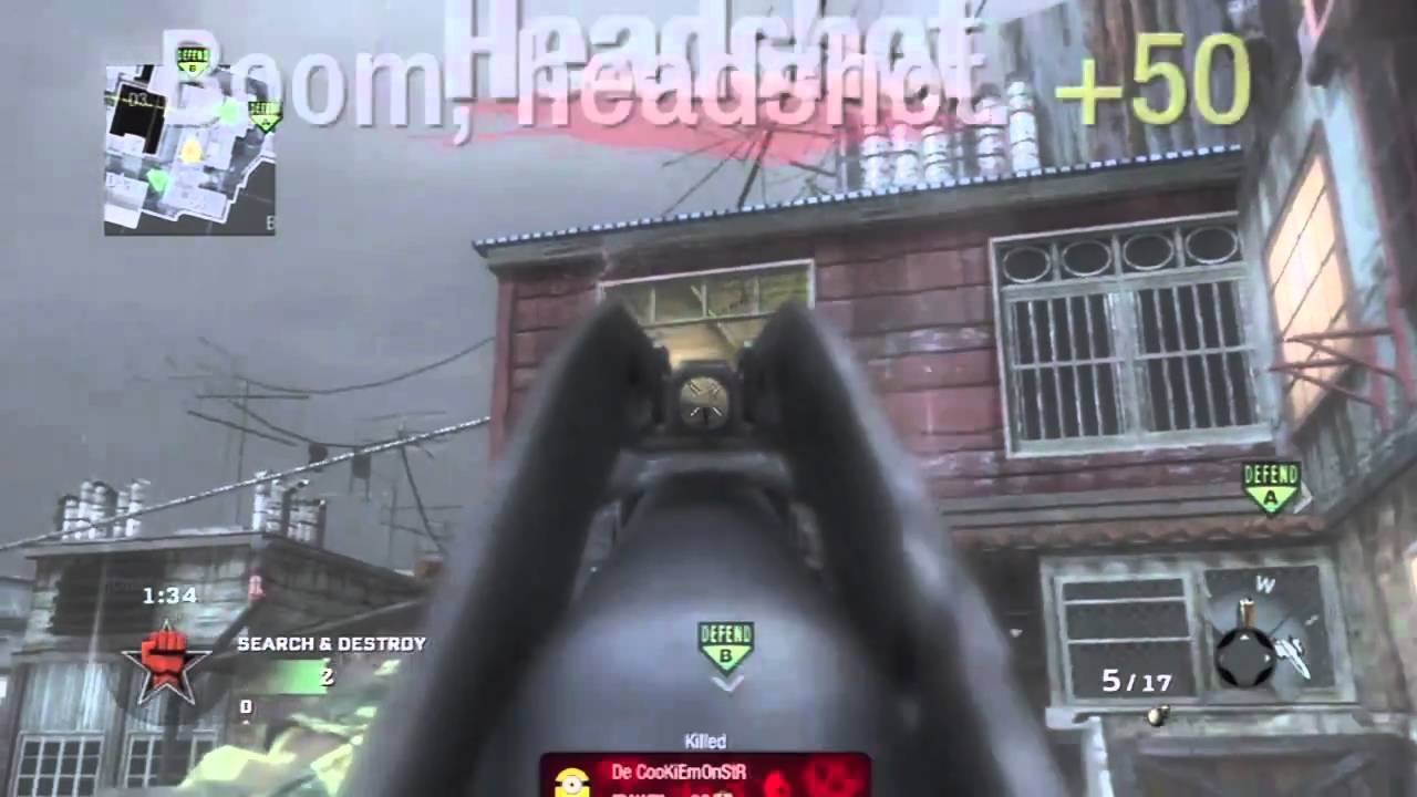 Black Ops: 16-1 Search and Destroy: spaz silenced