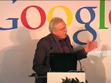 Sir David Attenborough at the Google Earth Outreach launch
