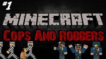 Minecraft Minigames: COPS AND ROBBERS - A NEW Minigame!
