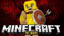 Minecraft TNT Wars - A WALL UPGRADE - W/ Noah, and Andrew