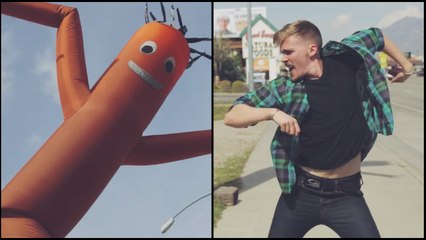 Unlikely Hero Dance Battle Wacky Wild Inflatable Tube Man