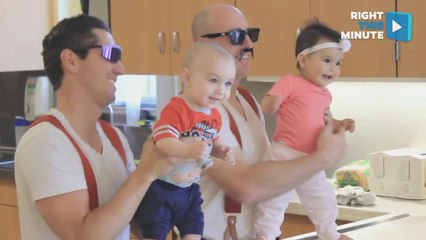 When Mom's Away - Dad'll Dance with the Babies!