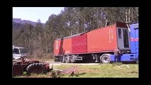 Transporte, instalación y montaje de una casa contenedor