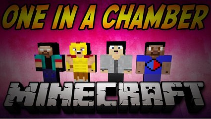 Minecraft ONE IN THE CHAMBER - Race to 10 - GIZZY WINS!