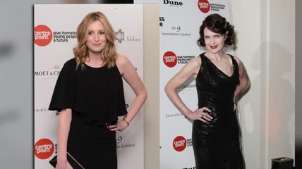 Die Downton Abbey Besetzung feiert im Savoy Hotel