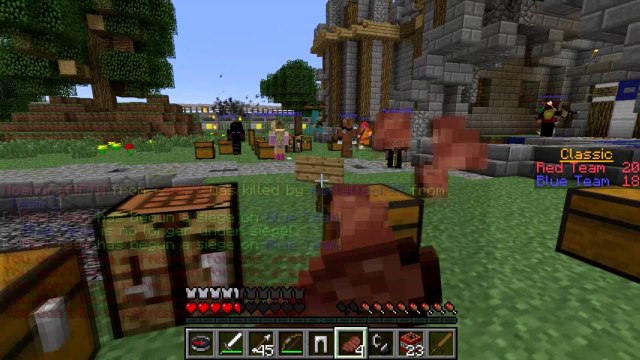 Minecrat Castle Siege Minigame - BLOW IT ALL!! W/ JeromeASF NoahcraftFTW and Rusher