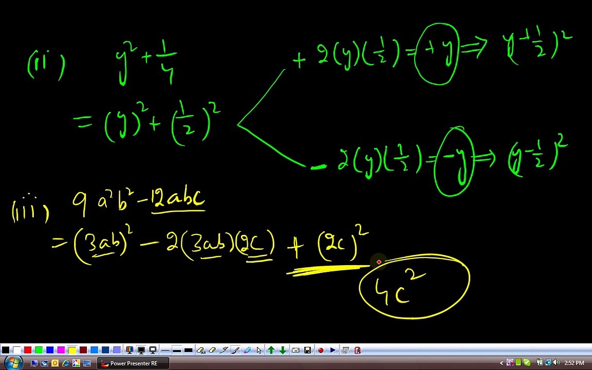 (G9 MTH ACT) Grade 9 Maths Unit 4, Exercise 4.5, Q 7-8