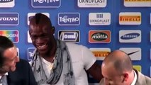 Mario Balotelli makes surprise appearance as Inter unveil new head coach