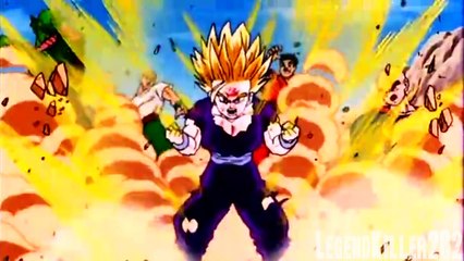 DBZ Uncut: Gohan Goes SSJ2 Against Super Pefect Cell【720p HD】