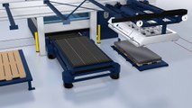 TRUMPF automation: LiftMaster Linear Basic - Automated loading and unloading of 2 machines