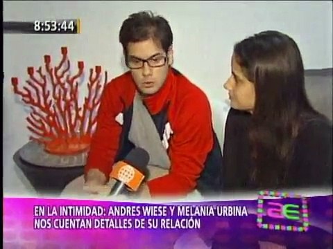 En la intimidad con Andres Wiese y Melania Urbina