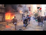 احتراق محل بالهرم بعد اشتباكات بين متظاهرو الإخوان وأهالي المنطقة