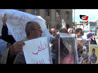 وقفة لأهالي الطلبة المعتقلين ١٦٠ يوم احتياطيا للمطالبة بالإفراج عنهم