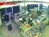 Accused 7-11 Robber Shot By Clerk; Surveillance Shows Attack