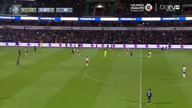 Andre Pierre Gignac Goal Metz 0-2 Olympique Marseille Ligue 1 05 2015