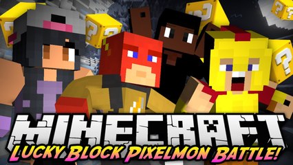 Pixelmon "Lucky Block" Battle! - Mod Battle 2