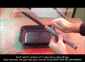 Building a simple homemade Blacksmith's Forge - Swallow Forge