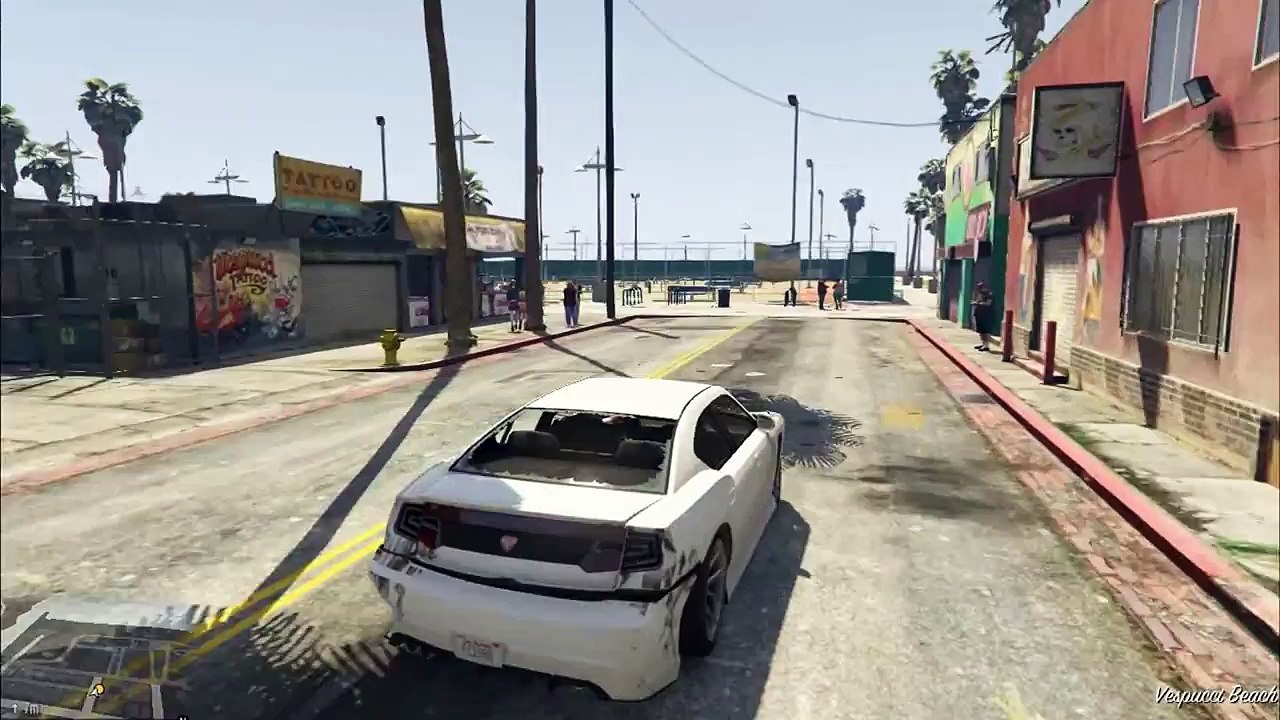 GTA V Historia - Roubo da MOTO
